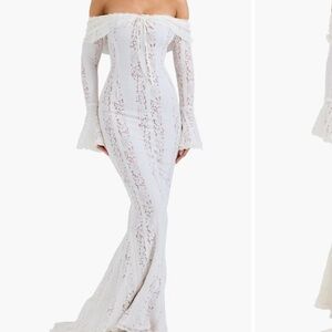 House of CB Belle Off the Shoulder Dress